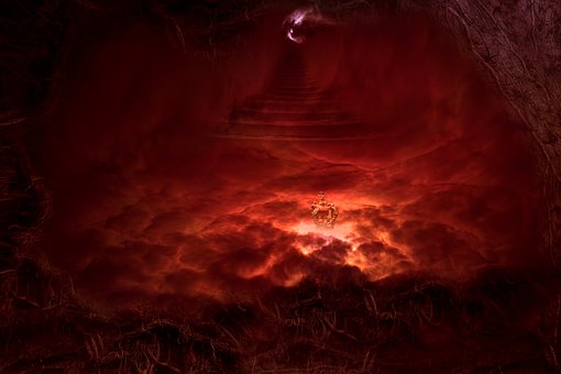 Free Cave Red illustration and picture