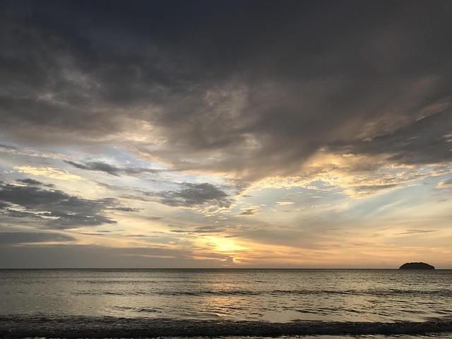 Free Beach Sunset photo and picture