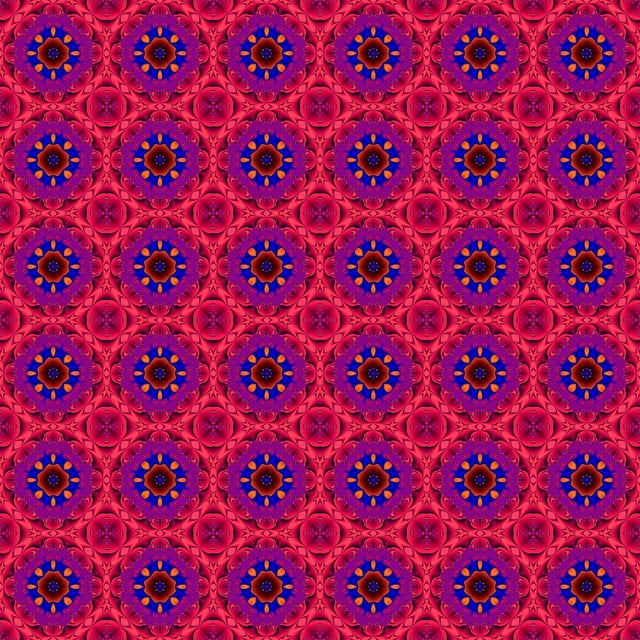 Retro, Abstrakt, Boho, Unik, Opprinnelig