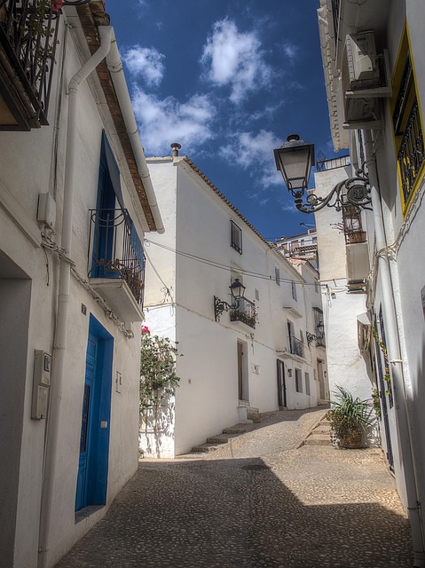 Spania, Altea, Sommer, Sol, Ferie