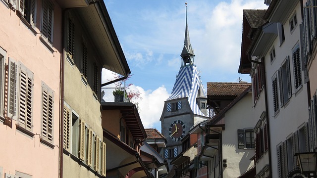Zug, Schweiz, Schweizerisch, Stadt