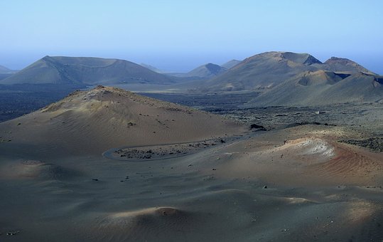 Vulkanlandschaft, Lanzarote, Timanfaya