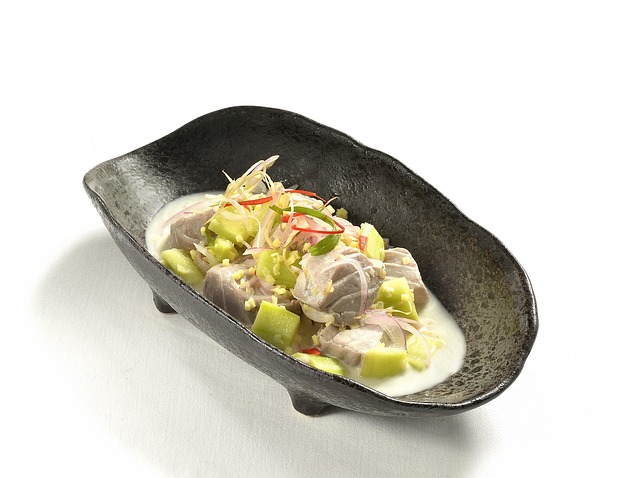 Free Tuna Ceviche photo and picture