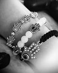 black and white, evil eye, symbol