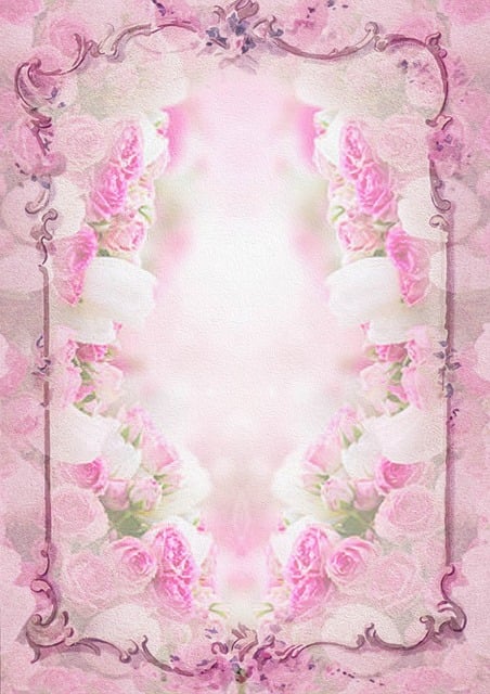 Free pink vintage the framework is structured illustration