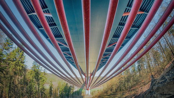 Free A81 Neckar Valley Bridge Weitingen photo and picture