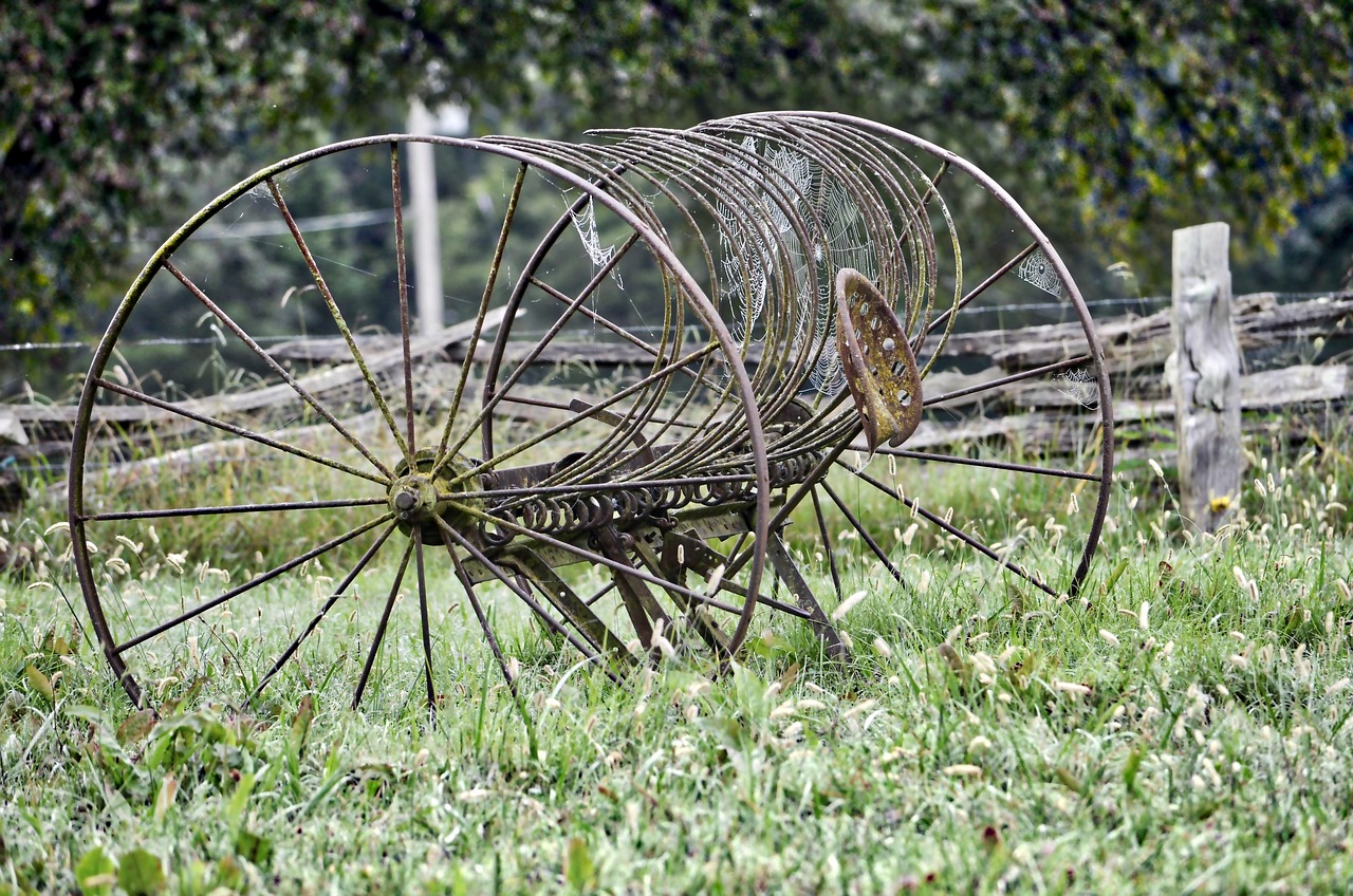 Hay Rake Vintage Equipment Farm - Free photo on Pixabay