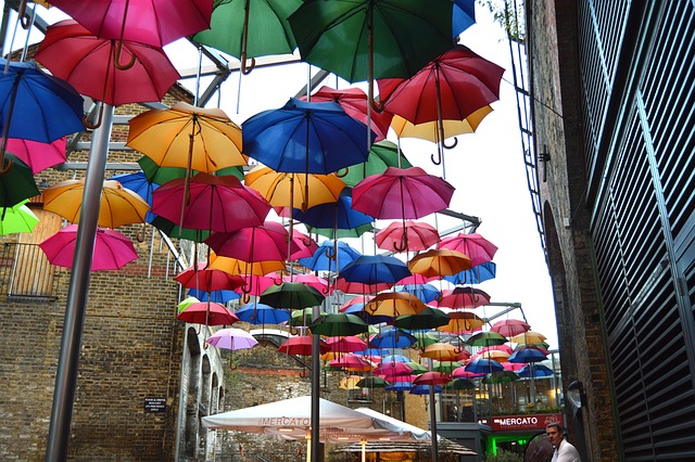 Free Umbrellas London photo and picture