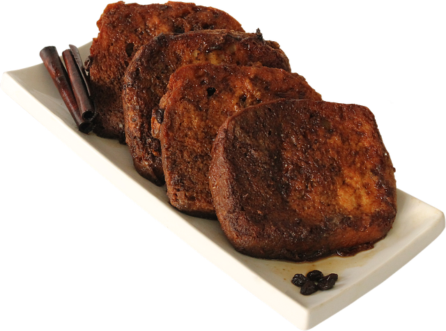 Free bread torrejas typical dish illustration
