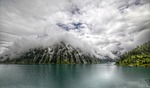 the schlegeis reservoir, tyrol, zillertal