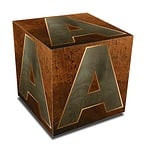 toy brick, alphabet, letter