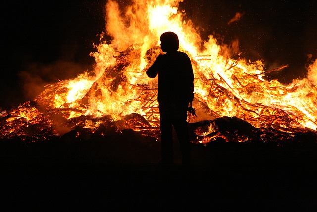 Free Easter Fire Fire photo and picture