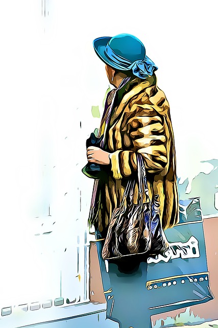 Old Lady Fashion Hat Fur - Free image on Pixabay