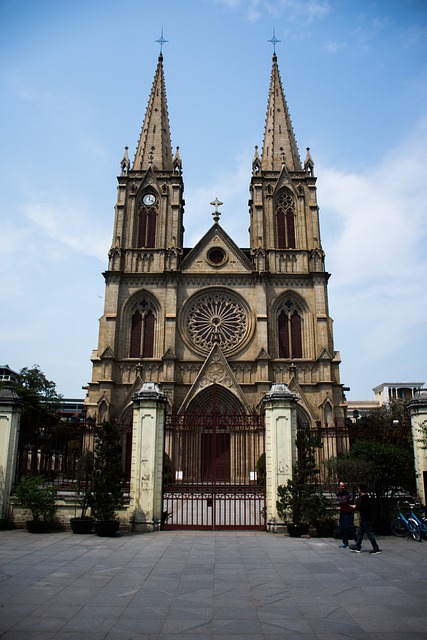 Kathedrale, Sonnige Tage, Guangzhou