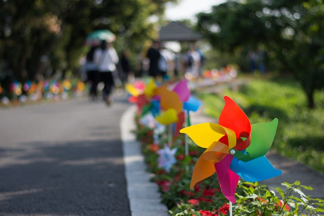 Sonnige Tage, Guangzhou, Windmühle