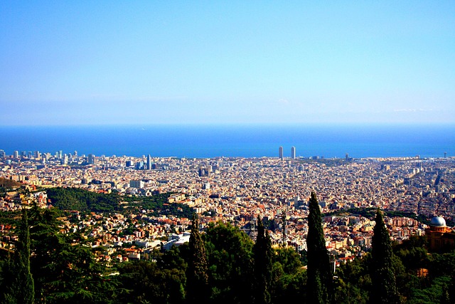 Barcelona, España, Viaje De La Ciudad