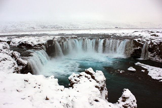 Free Waterfall Blue photo and picture