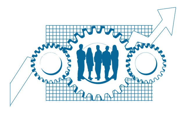 Download free HD stock image of Teamwork Team Free teamwork team gear illustration