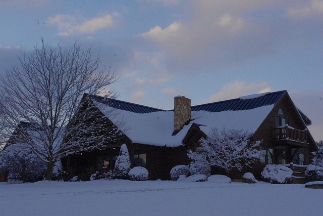 Free Cabin Snow photo and picture