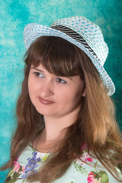 Free Young Woman In Hat photo and picture