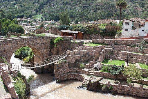 Peru, Berge, Machu, Picchu, Stein, Alt