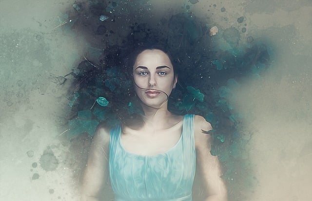 Free woman female beauty illustration