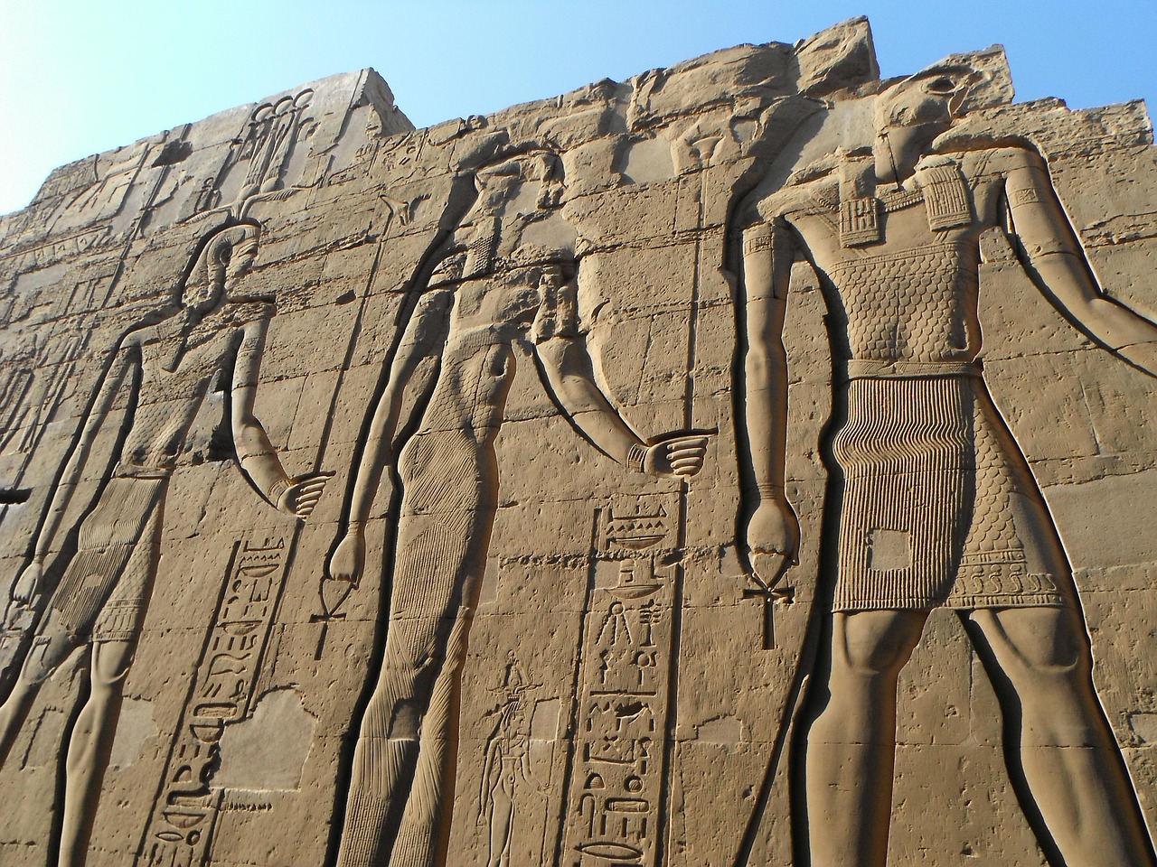 Egypt Gods Temple Brown - Free photo on Pixabay