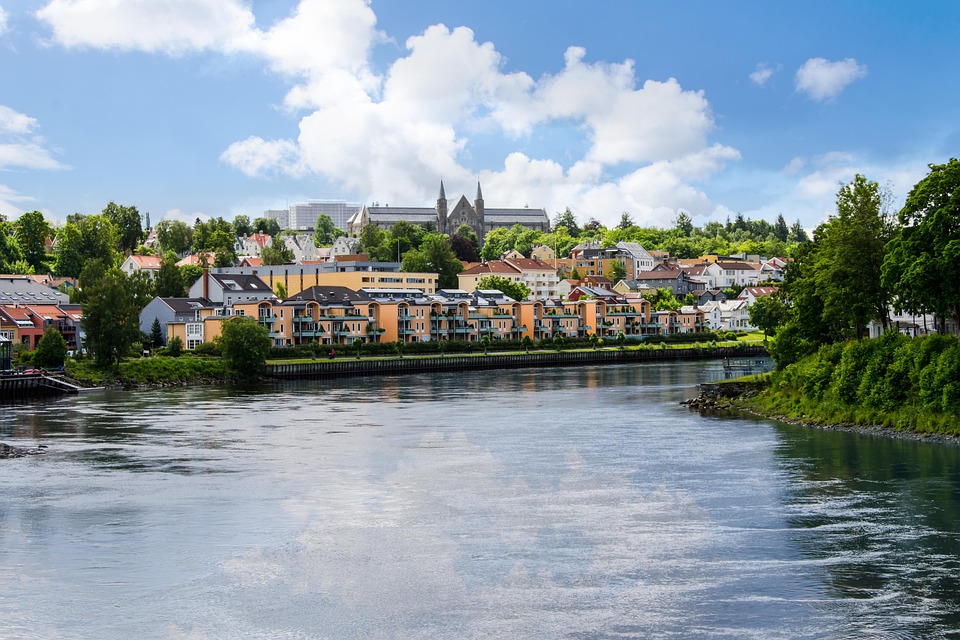 Trondheim, Norway, Town, Europe