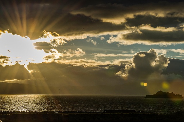 Free Sunset Sea photo and picture