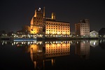 duisburg, inner harbour, water