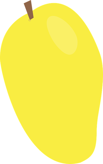Free mango ripe yellow vector