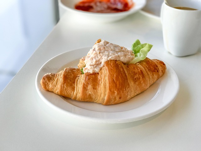 Cuerno, Atún Croissant, Atún, Comida