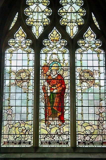 Free stained glass church stained glass window illustration