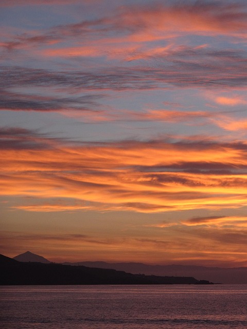 Free Sunset Fire photo and picture