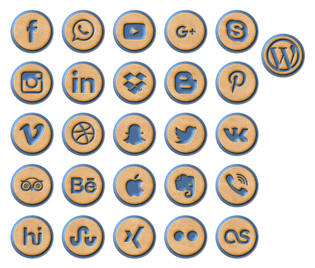 Free social media icon icons illustration