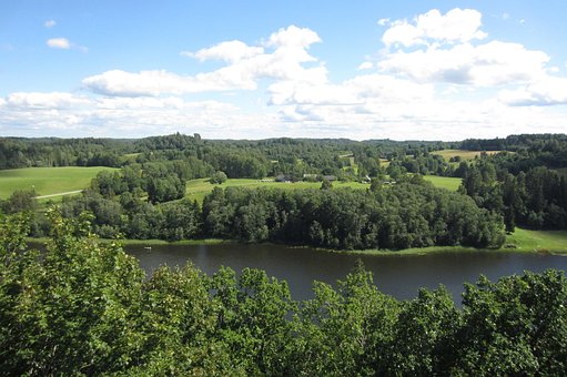 Lettland, Landschaft, Natur, Europa