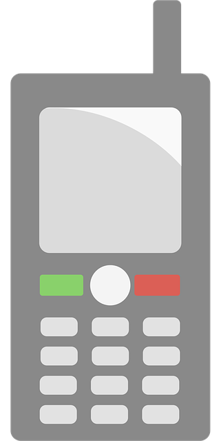 Free mobile communication make a phone call vector