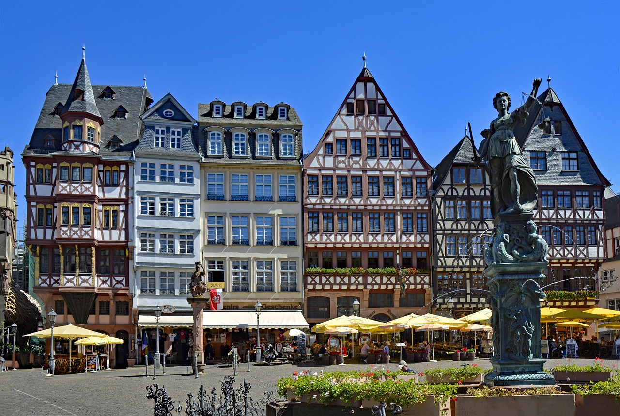 Romerberg Historic square Frankfurt