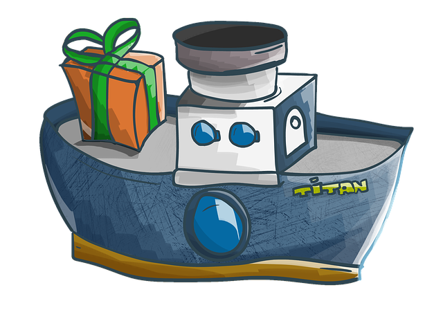 Schiff, Dampfer, Geschenk, Titan, Rohr