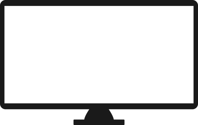 Free television tv screen vector