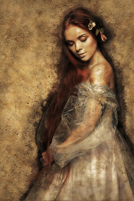 Free woman female beauty illustration