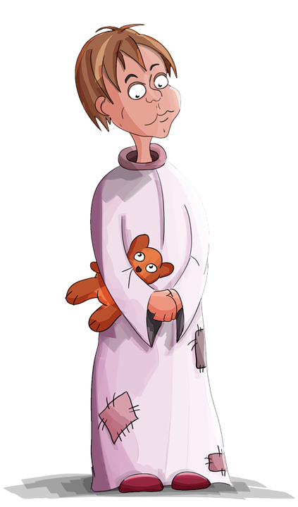 Girl Nightie Bear · Free image on Pixabay