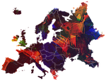 europe, continent, world