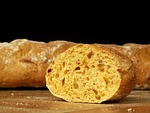 jonquil, baguete, bread