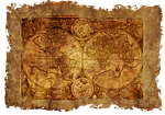 map of the world, old, historically