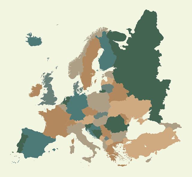 Free europe continent world vector