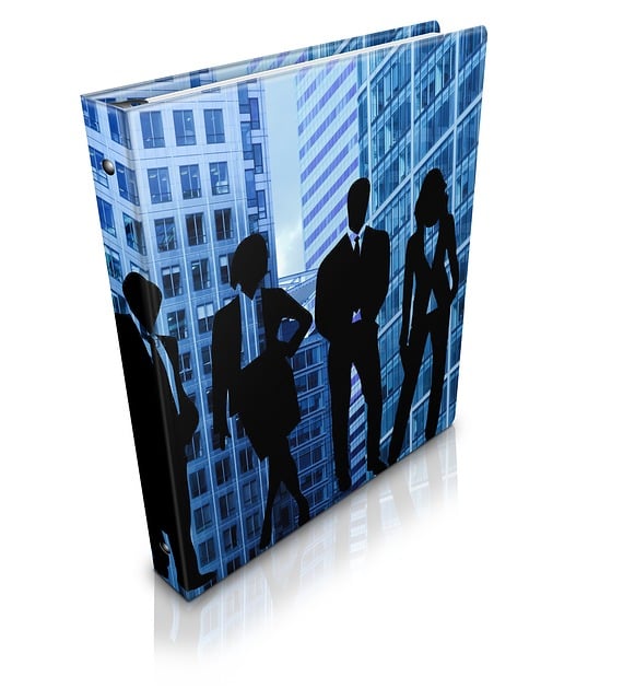 Free business report document illustration