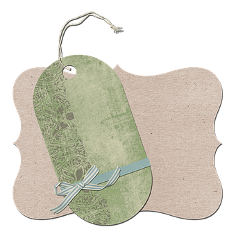 Etikett, Geschenk, Geschenkanhänger
