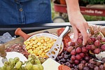 picnic, food, spread