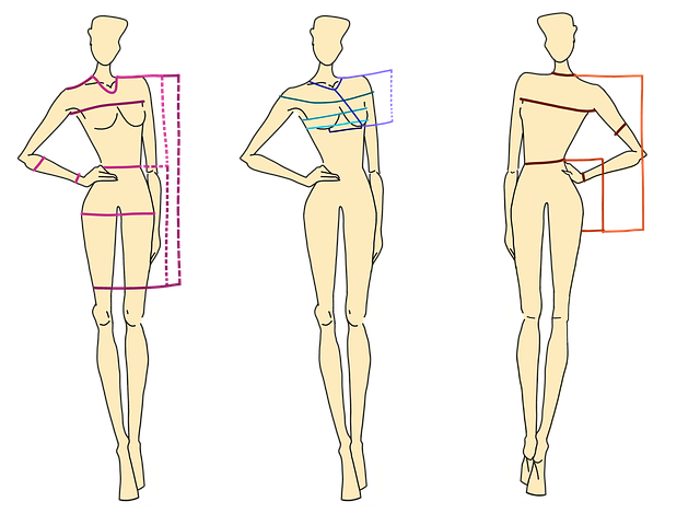 Kleid-Messung, Mode, Schönheit